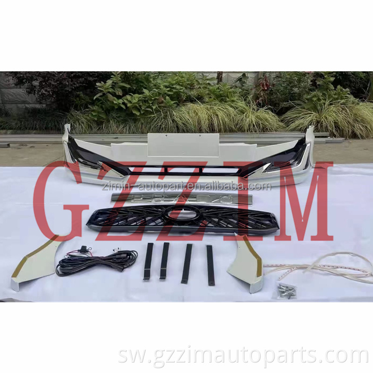 Sehemu za Mwili wa Gari Kits Grille Mbele na Nyuma za Bumper Fender Flares Kwa La*D Cruiser LC300 2019+